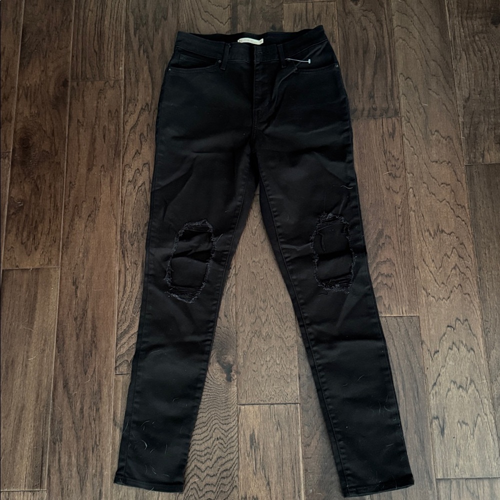 Levi's Classic Black Denim Jeans